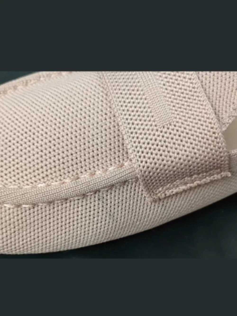 Gloria Vanderbilt Womens 10 Pink Nude Knit Mesh Slip On Penny Loafer Flats Shoes